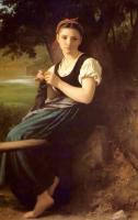 Bouguereau, William-Adolphe - Tricoteuse(The Knitter)